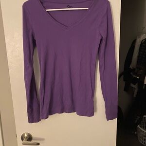 SO Women's Purple Long Sleeve Tee